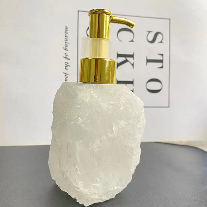 Pink Crystal Dispenser | 30ml Liquid Bottle