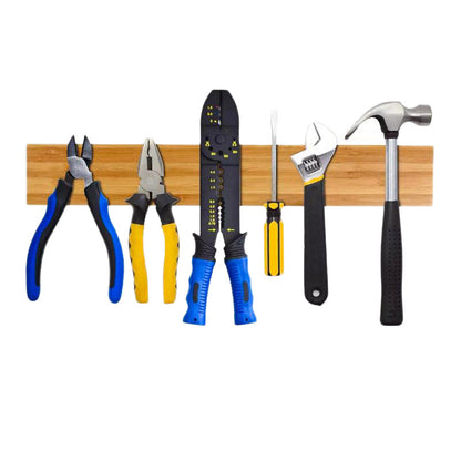 Bamboo Knife Rack | 40x6x2cm, Wall Hanging Storage