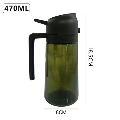 Olive Oil Dispenser | 2-in-1 Sprayer & Pourer