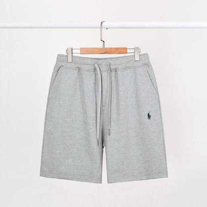 Polyester Embroidery Shorts | Unisex, Summer, Loose Fit