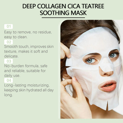 Collagen Tea Tree Skin Care Mask | Hydrating Box Set