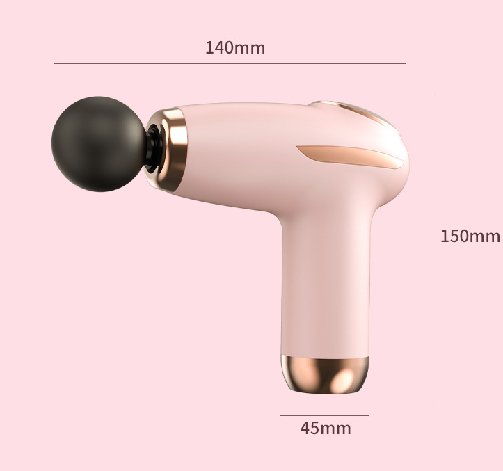Portable Muscle Massage Gun | Mini, Black, White, Pink