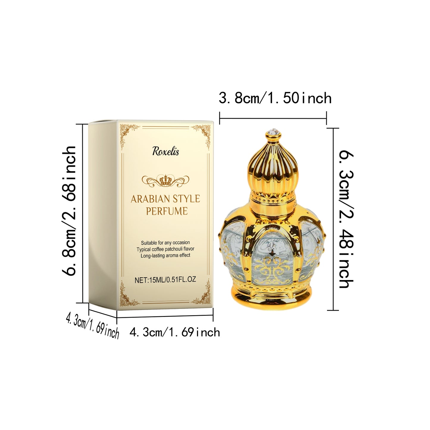 Coffee Patchouli Fragrance | Long Lasting Perfume