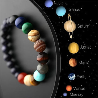 Natural Stone Bracelet | Yoga, Chakra, Galaxy