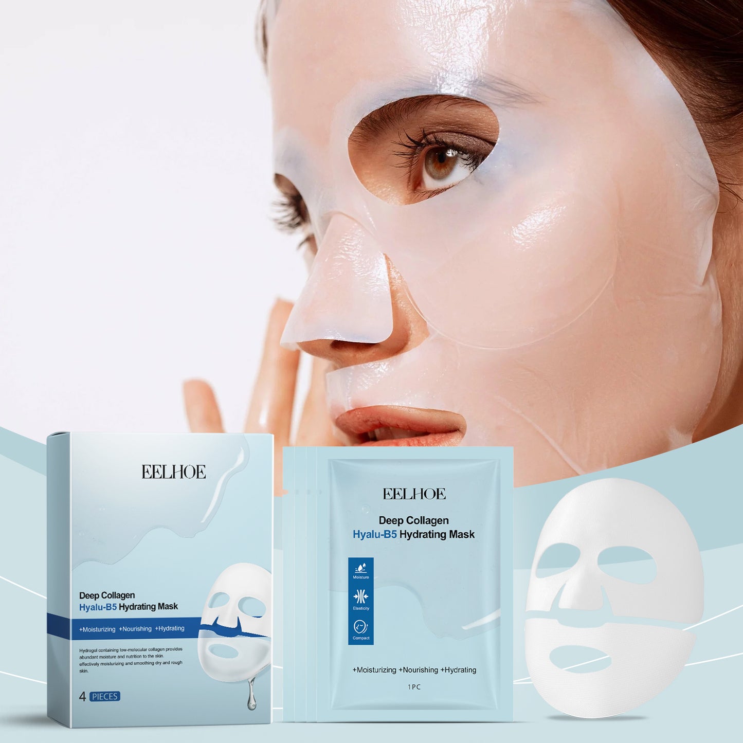 Collagen B5 Moisturizing Mask | Hydrating Box Set