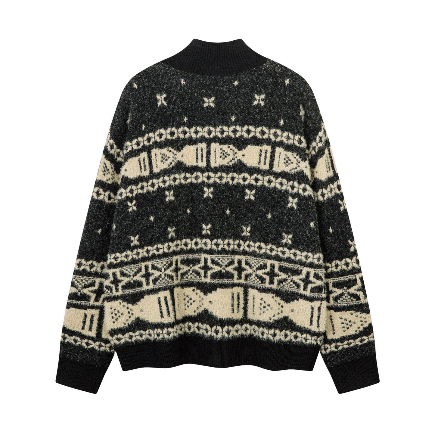 Sweater jacket Knitted sweater