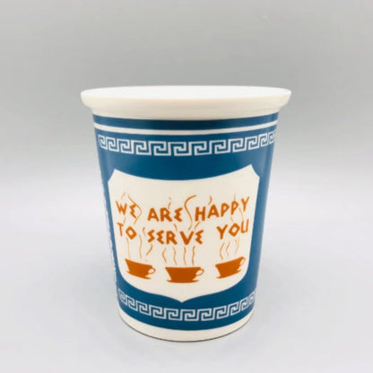 Ceramic Mug | NYC Paper Cup Style, 201-300ml
