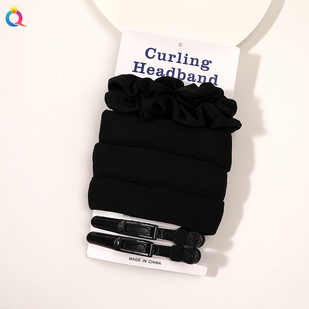 No Heat And No Damage To Hair Curling Iron Lazy Big Wave Curling Band