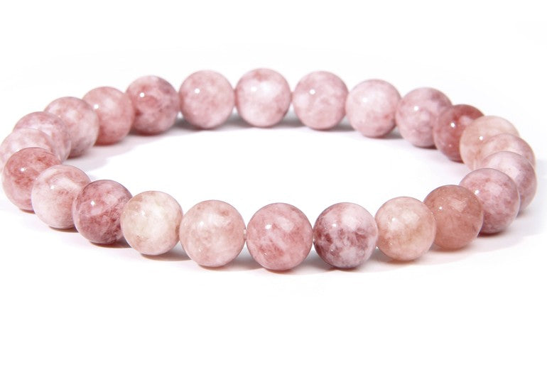 Healing Energy Polished Bracelet | 8 mm, Natural