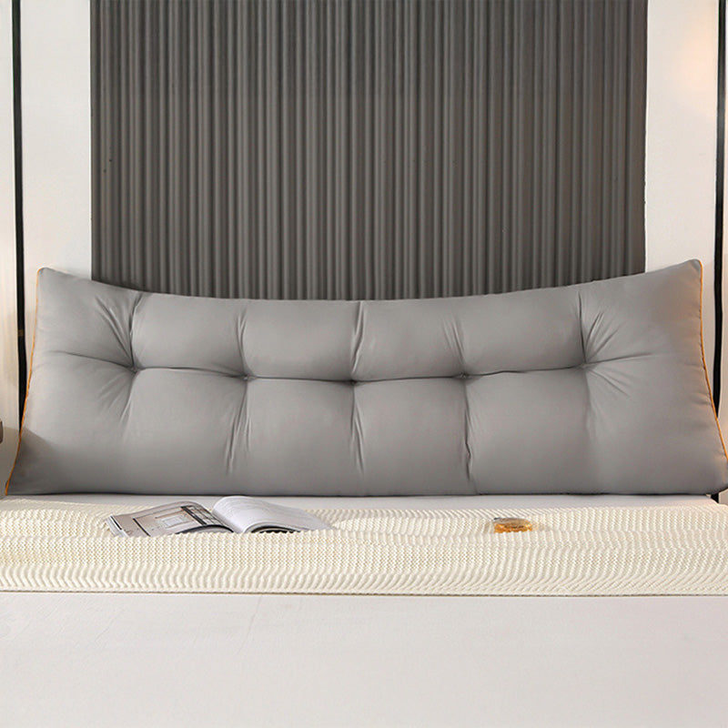 Feather-Cotton Backrest | Classic Triangular Cushion