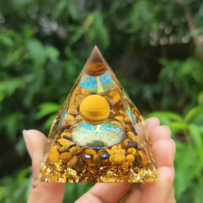 Synthetic Resin Pyramid | Handmade, 5CM to 10CM