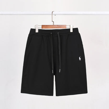Polyester Embroidery Shorts | Unisex, Summer, Loose Fit