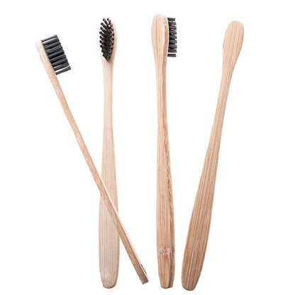 Bamboo Toothbrush | Charcoal Bristles, Natural Dental Care