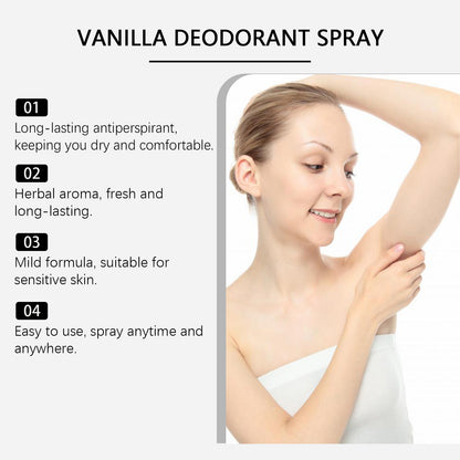 Vanilla Refreshing Spray | Odor Control, Natural Fragrance