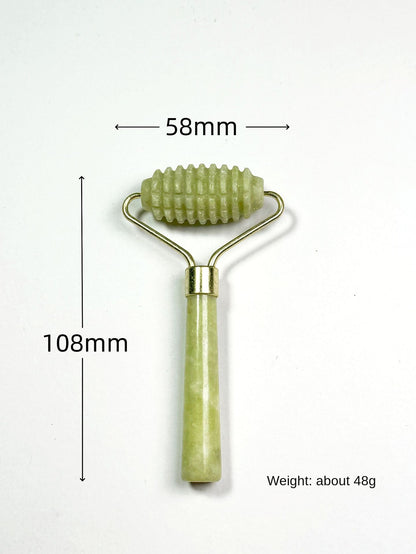 Jade Facial Roller | Natural Stone Massage Tool