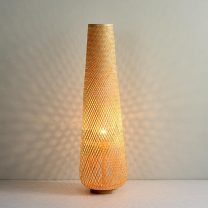 Bamboo Floor Lamp | Japanese Style, Dimmable, LED