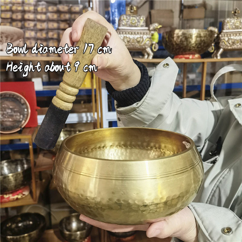Copper Singing Bowl | Handmade Meditation Instrument