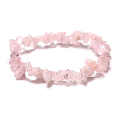 Natural Stone Beaded Bracelet | Irregular Crushed Stone
