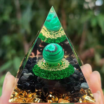 Synthetic Resin Pyramid | Handmade, 5CM to 10CM