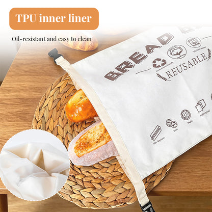 Beeswax Bread Bag | Reusable Cotton for Sourdough