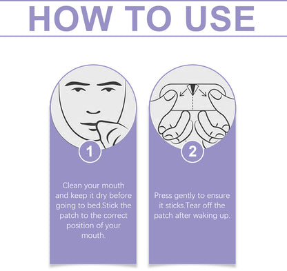 Anti-Snoring Sleep Patch | Stretchy Cotton