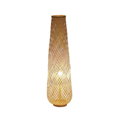 Bamboo Floor Lamp | Japanese Style, Dimmable, LED