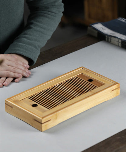 Bamboo Tea Tray | Simple Dry Brewing Table, Travel Set
