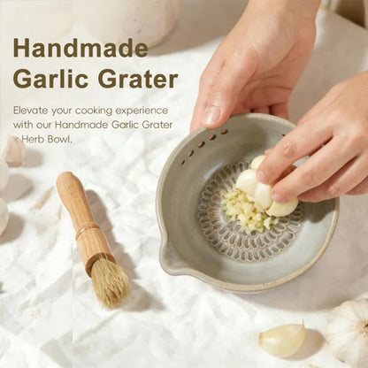 Durable Resin Garlic Grater & Peeler | Compact Tool