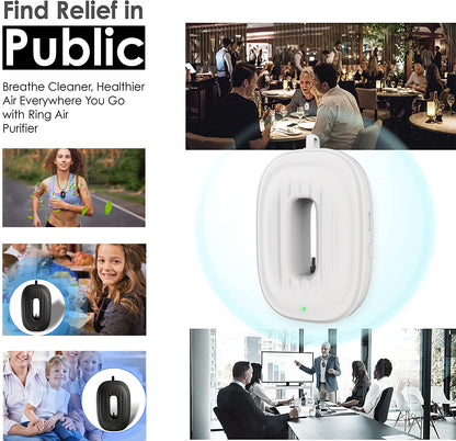 Portable Air Purifier | Negative Ion Necklace, Car Use