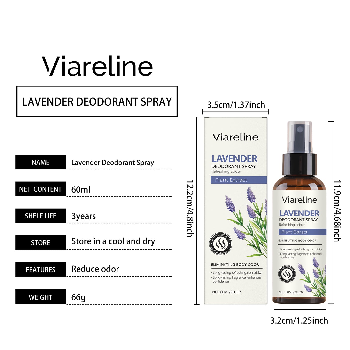 Lavender Refreshing Spray | Natural Deodorizer