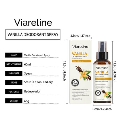 Vanilla Refreshing Spray | Odor Control, Natural Fragrance