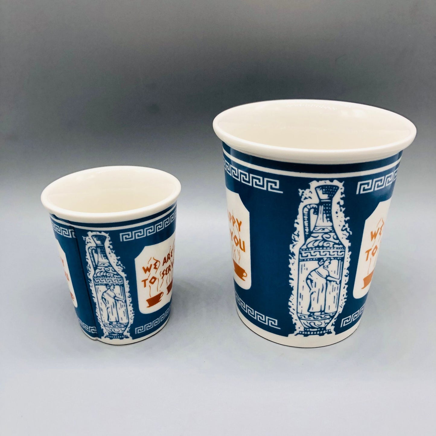 Ceramic Mug | NYC Paper Cup Style, 201-300ml