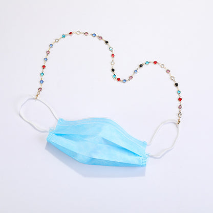 Crystal Pendant Necklace | Teardrop, Korean Style