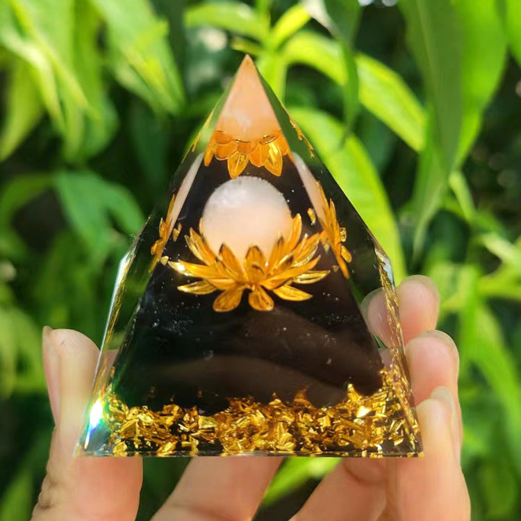 Synthetic Resin Pyramid | Handmade, 5CM to 10CM