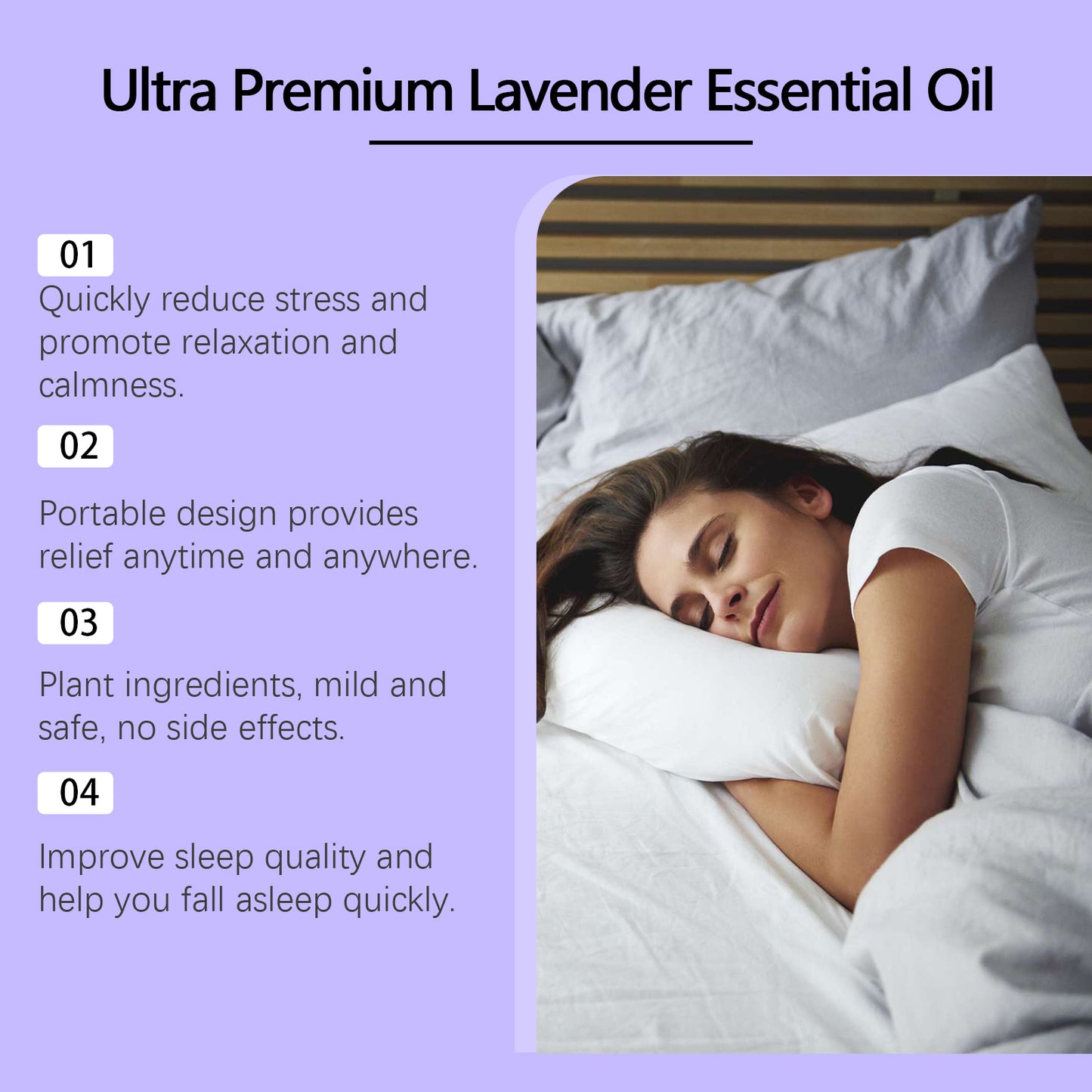 Lavender Essential Oil | Sleep Aid & Relaxation