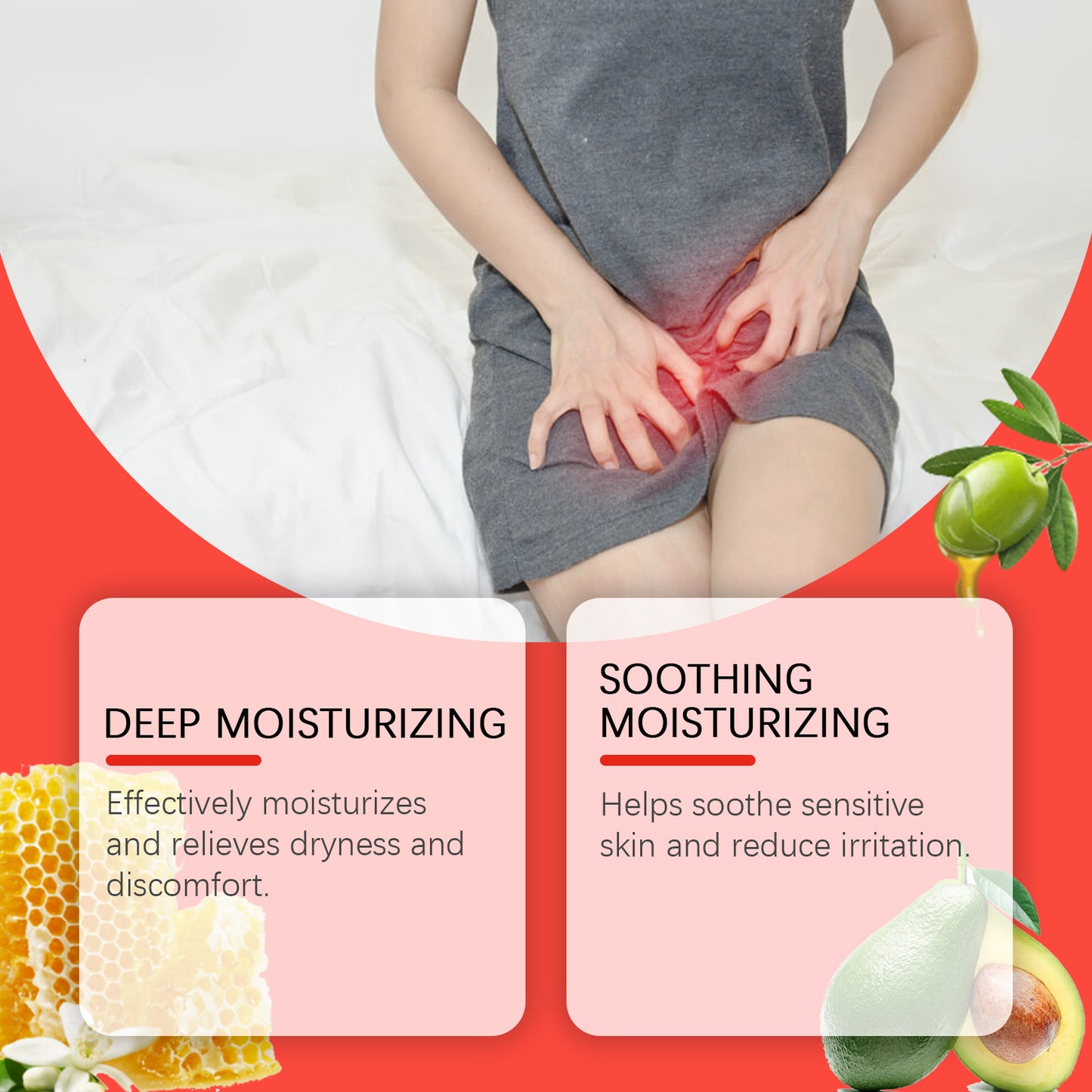 Moisturizing Care Cream | Olive Oil & Avocado Oil