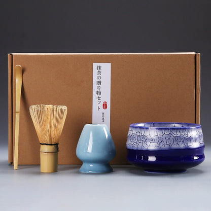 Matcha Tea Brush Set | Hyakumonari, Japanese Gift Box