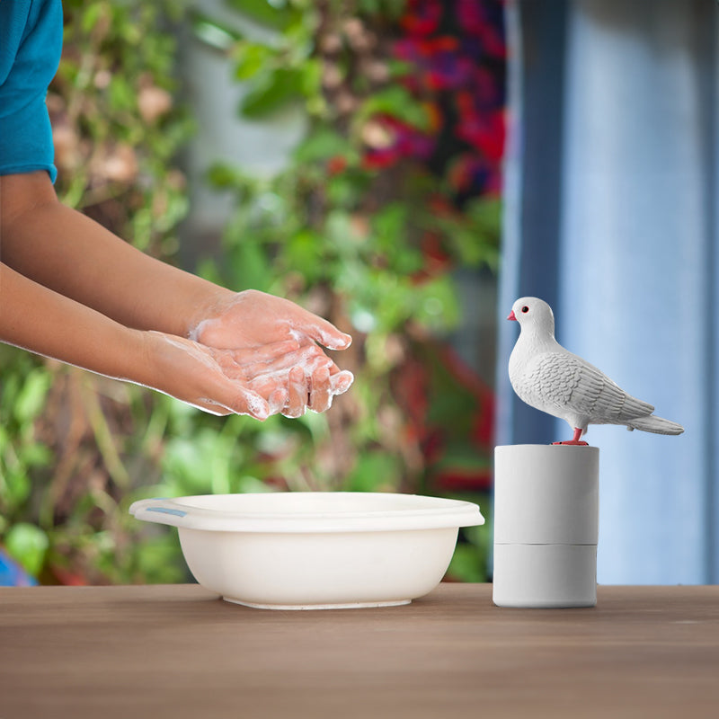 Auto Sensor Foam Dispenser | Pigeon-Shaped, Touchless