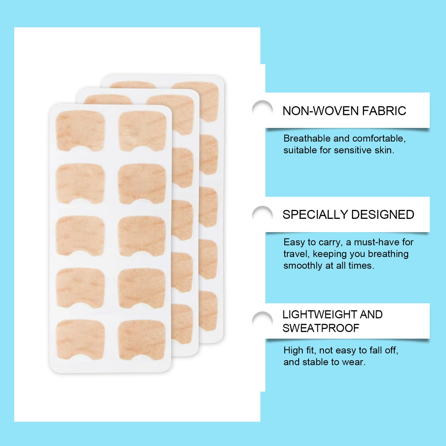 Anti-Snoring Nasal Care Set | Non-Woven Fabric