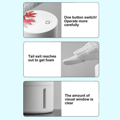 Auto Sensor Foam Dispenser | Pigeon-Shaped, Touchless