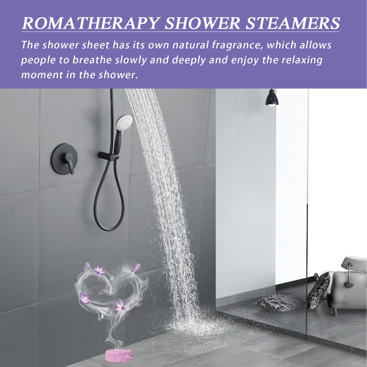 Aromatherapy Shower Tablets | Eucalyptus & Lavender