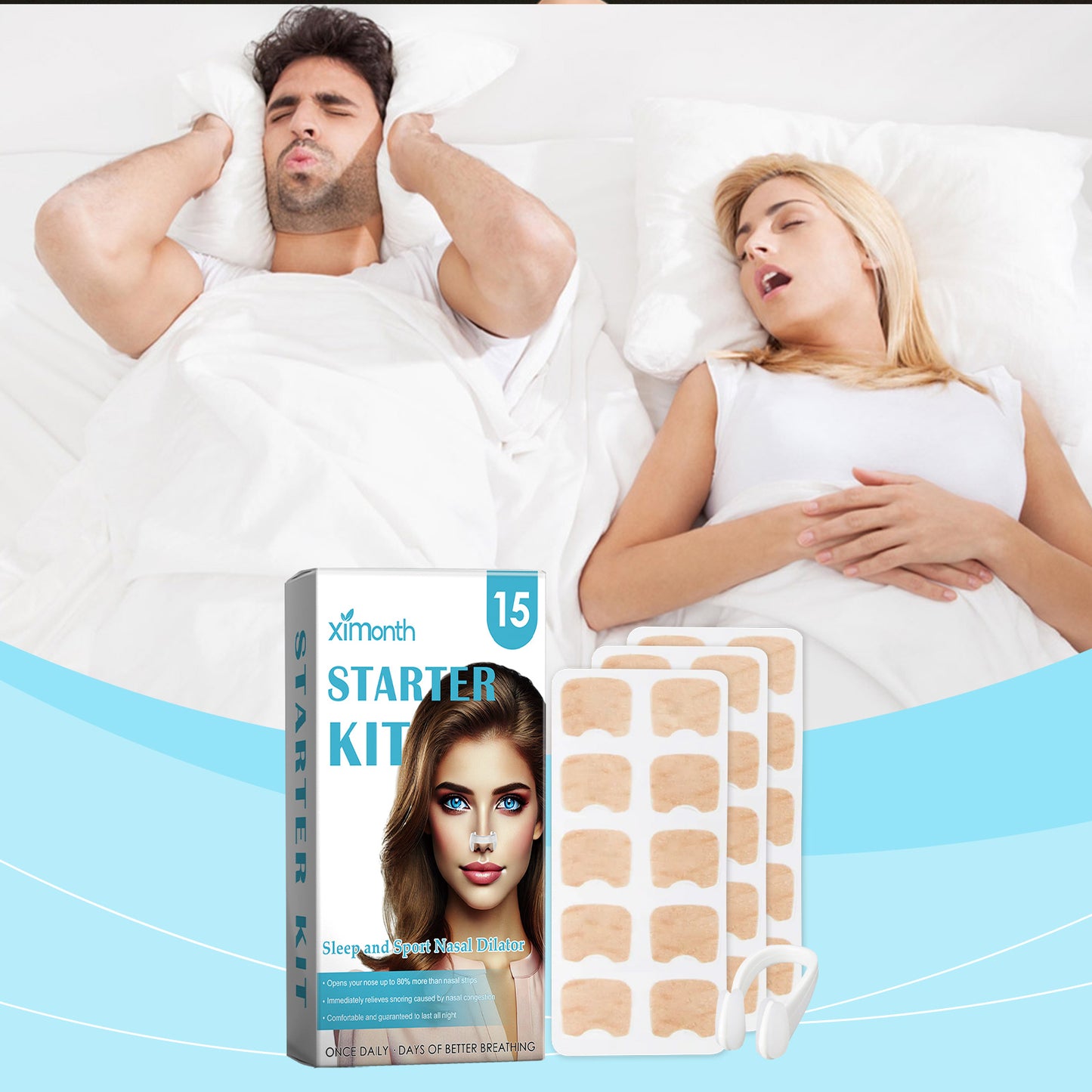 Anti-Snoring Nasal Care Set | Non-Woven Fabric