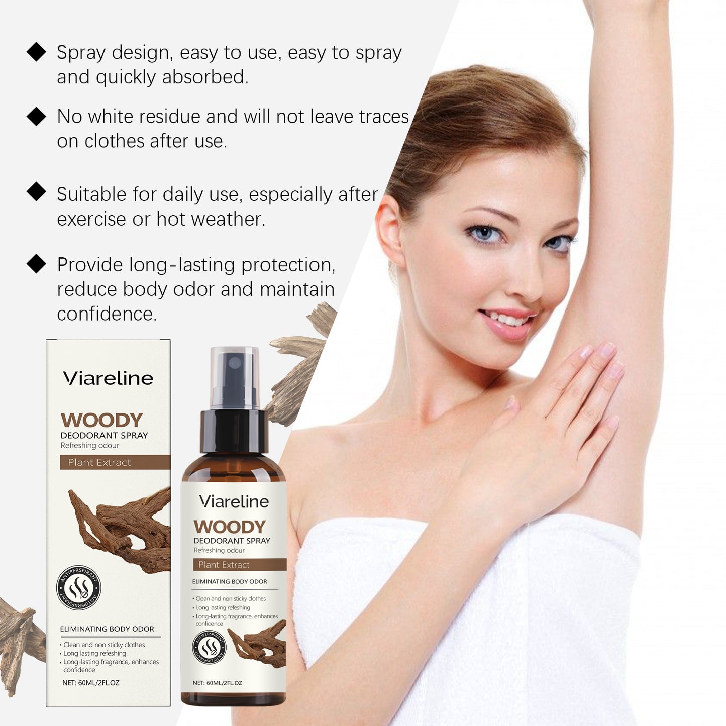 Agarwood Fresh Spray | Natural Fragrance, Comfortable