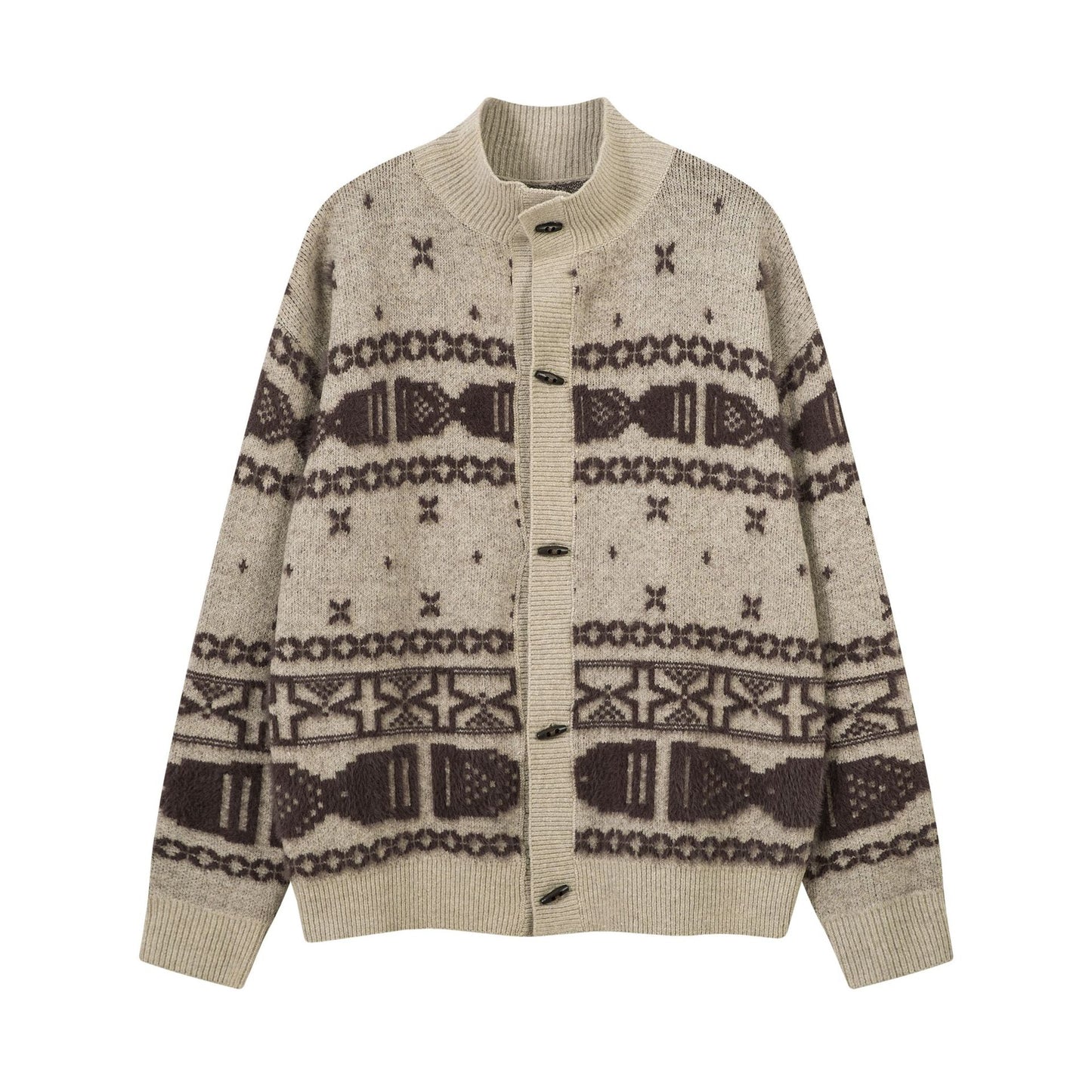 Sweater jacket Knitted sweater