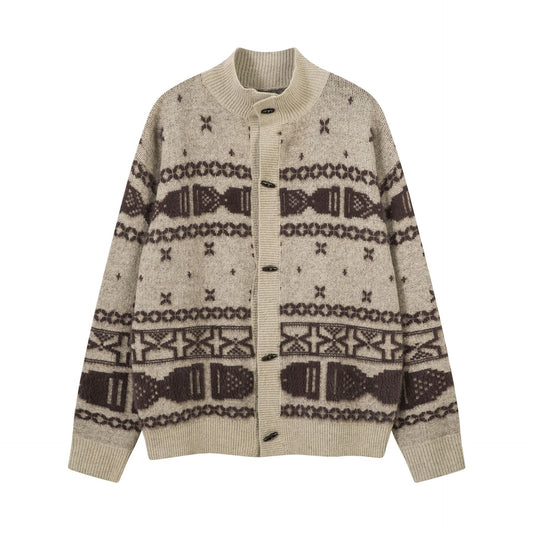 Sweater jacket Knitted sweater