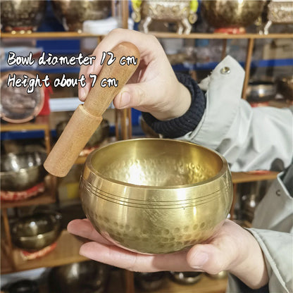 Copper Singing Bowl | Handmade Meditation Instrument
