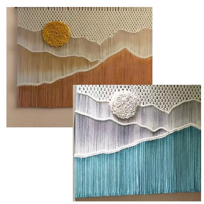 Pure Cotton Tapestry | Hand Dyed, Wall Carpet