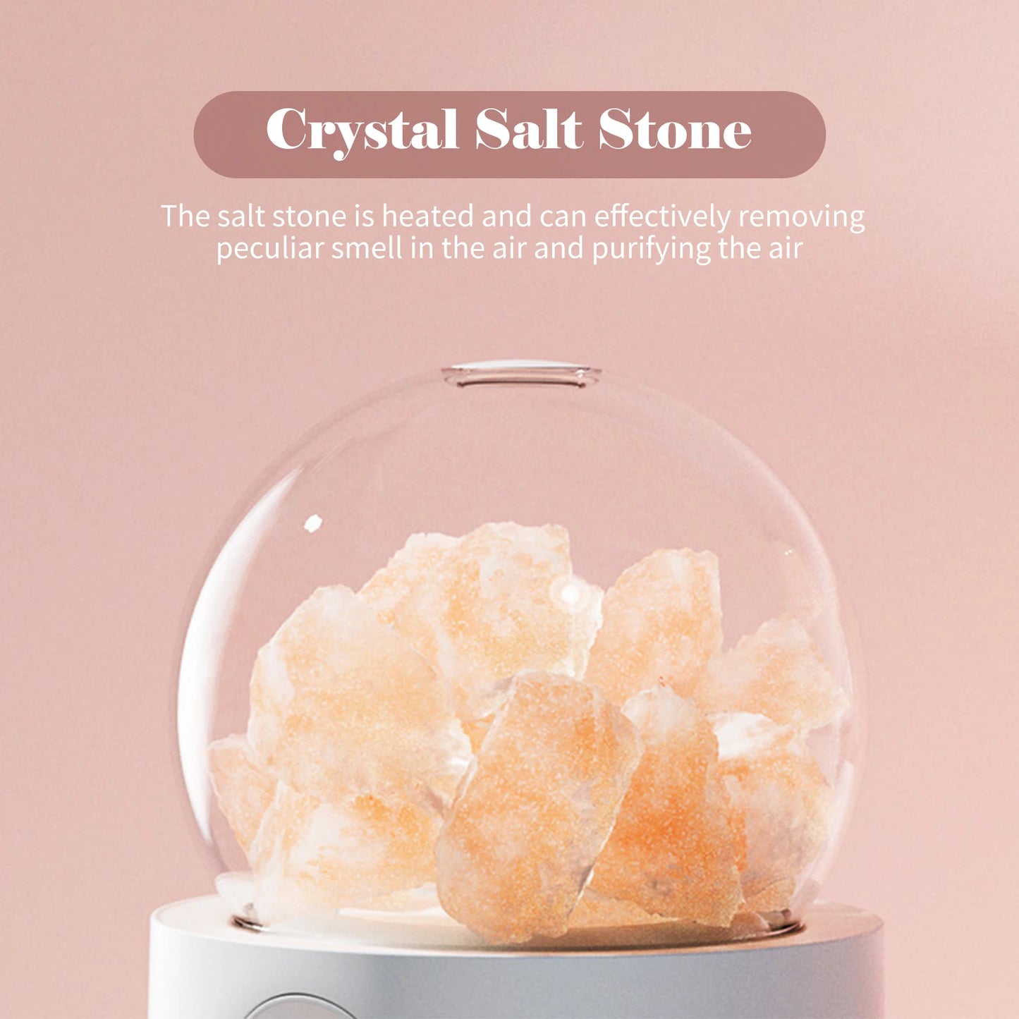 Crystal Ball Humidifier | 300mL, USB Powered