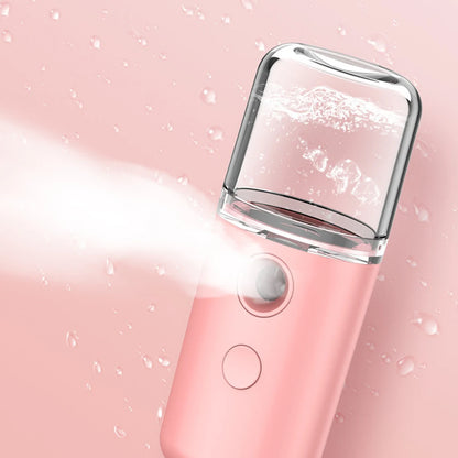 Nano Sanitizer Sprayer | USB Charging, Pink, Green, Yellow
