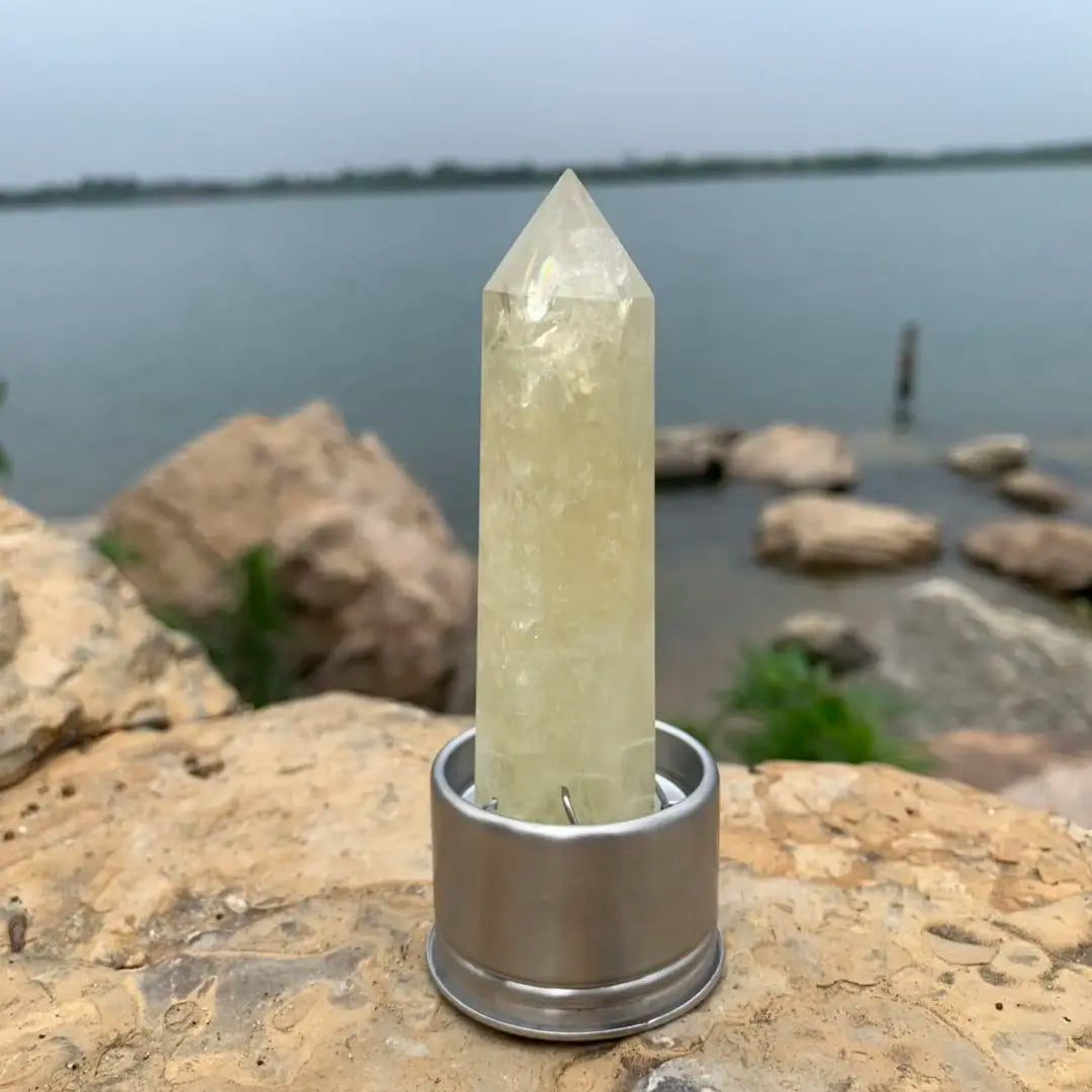 natural  Crystal Insert(for crystal point water bottles)